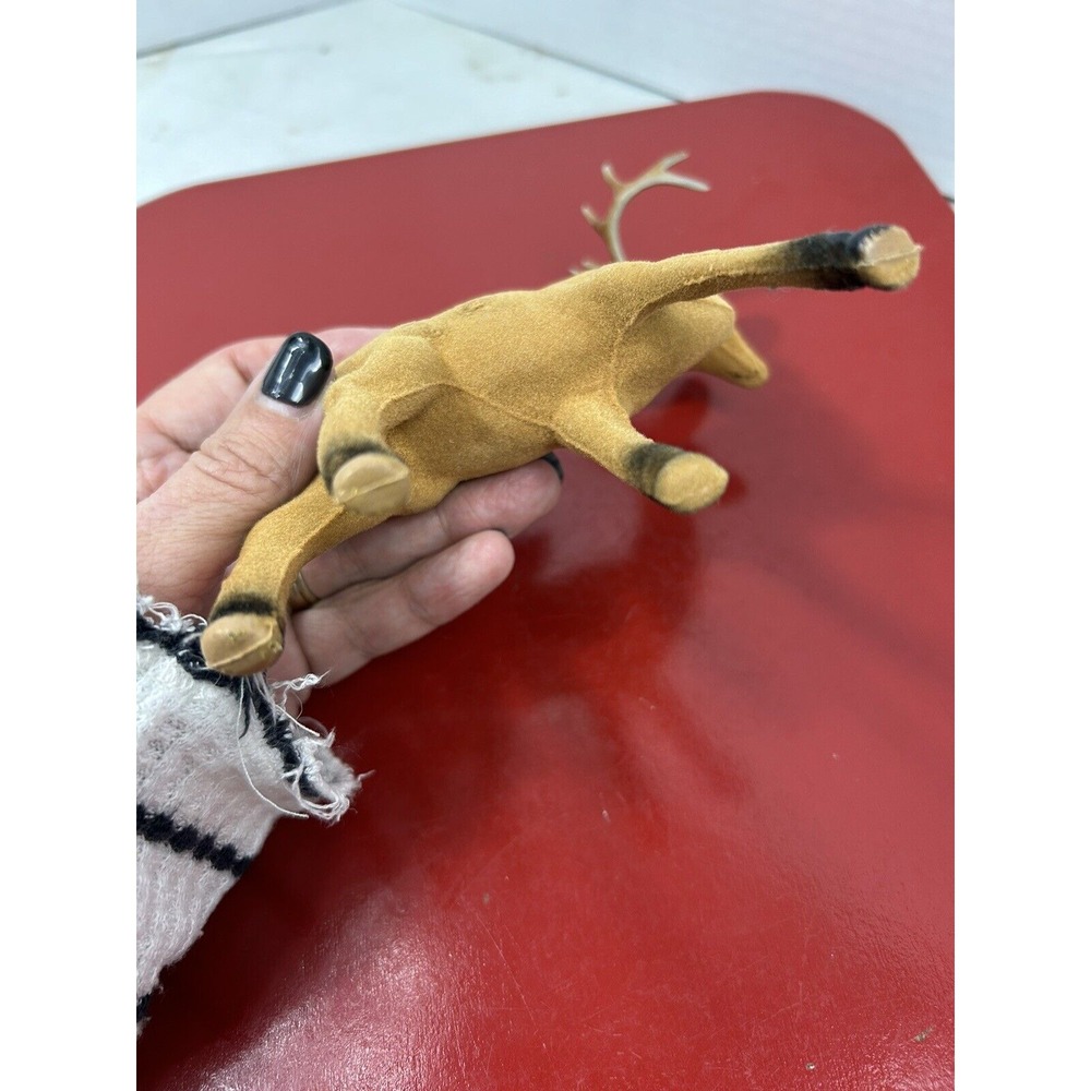 Vintage Flocked Deer Buck - Picture 12 of 12